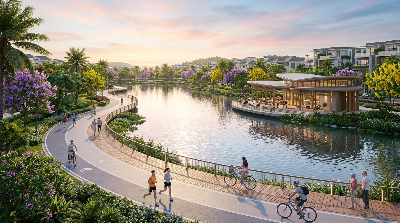 Tòa nhà để xe 5 tầng thông minh
